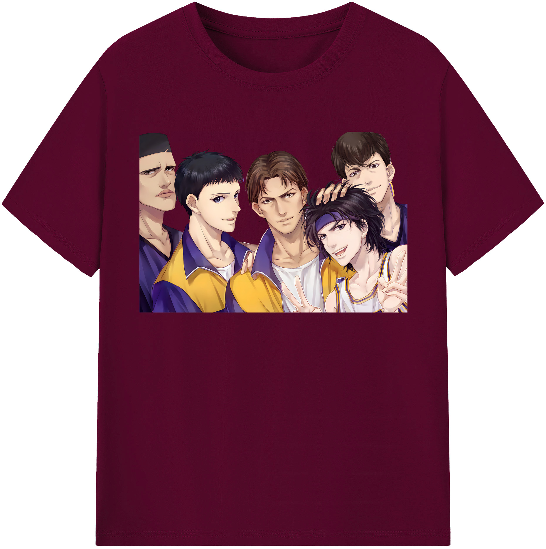 （画像用） SLAM DUNK／スラムダンク レディースカジュアルプリントTシャツ（綿100％）